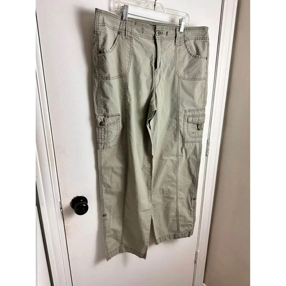 Khakis And Co Cargo Combat Trouser Pants Size 16 #0610 - Picture 2 of 8